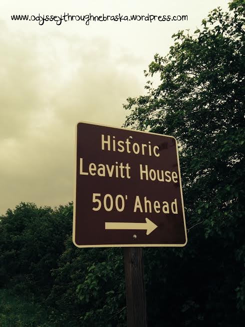 Leavitt House Sign text