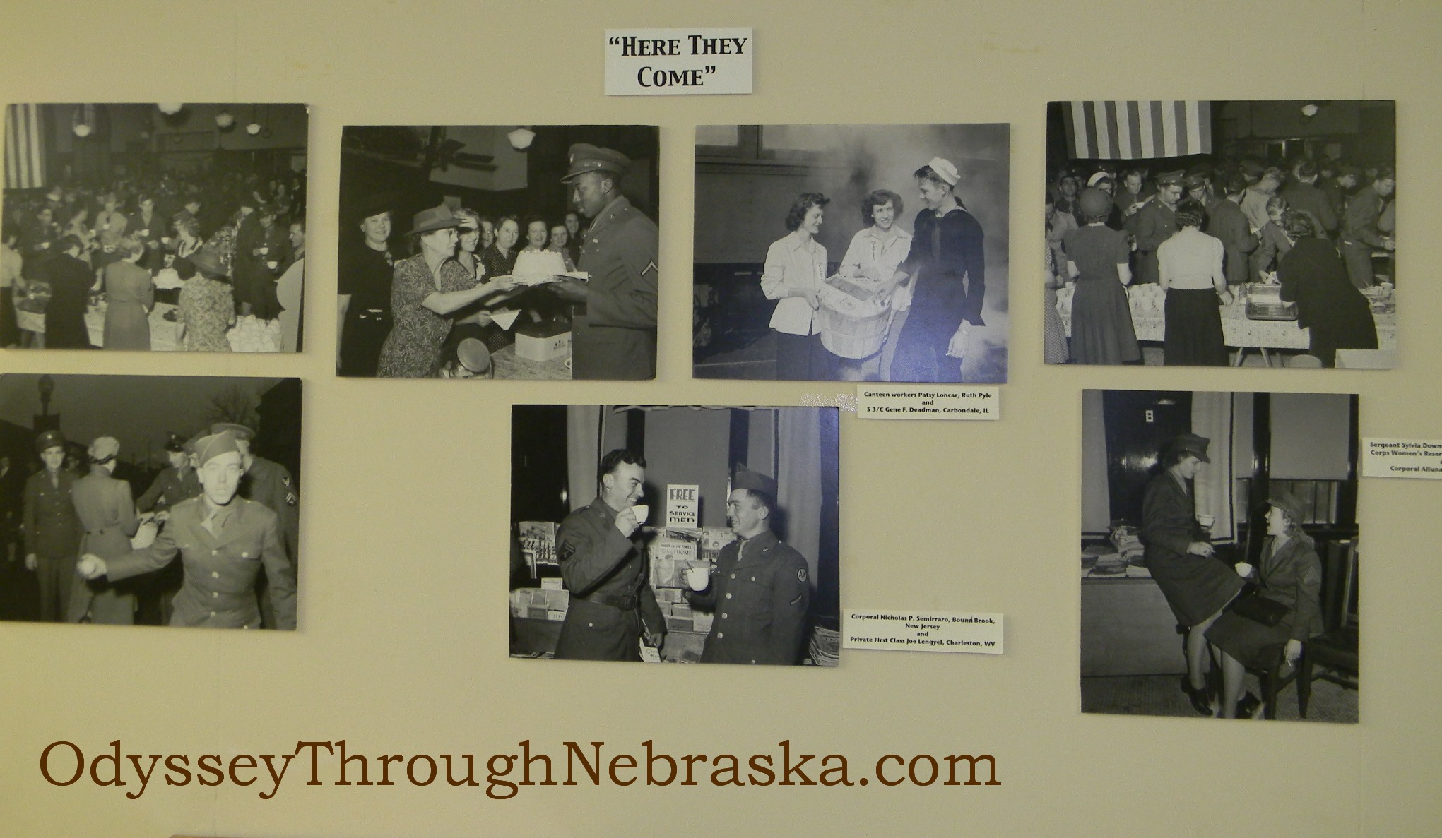 The North Platte Canteens served World War 2 soldiers on the home front