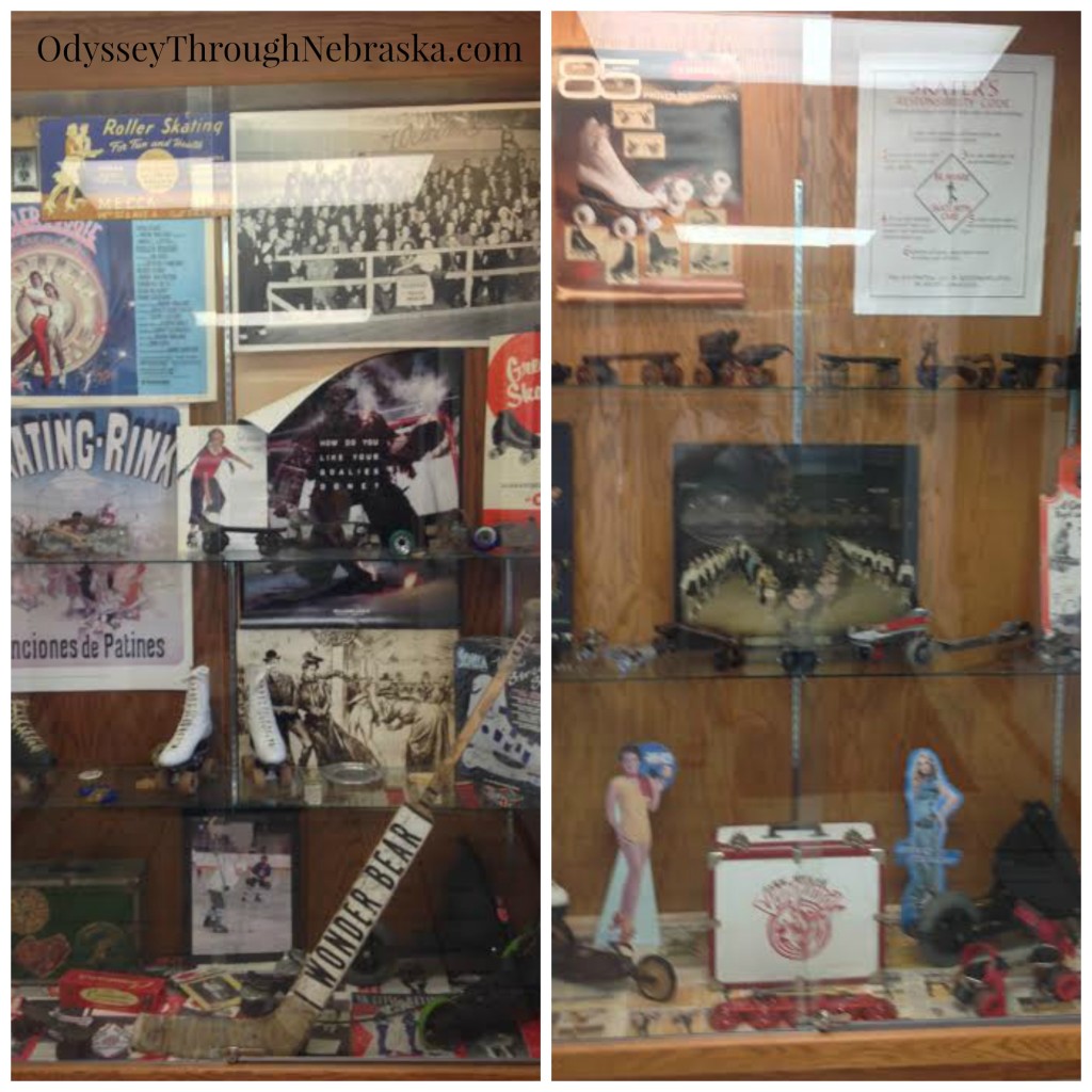 Roller Skating Museum Display Collage