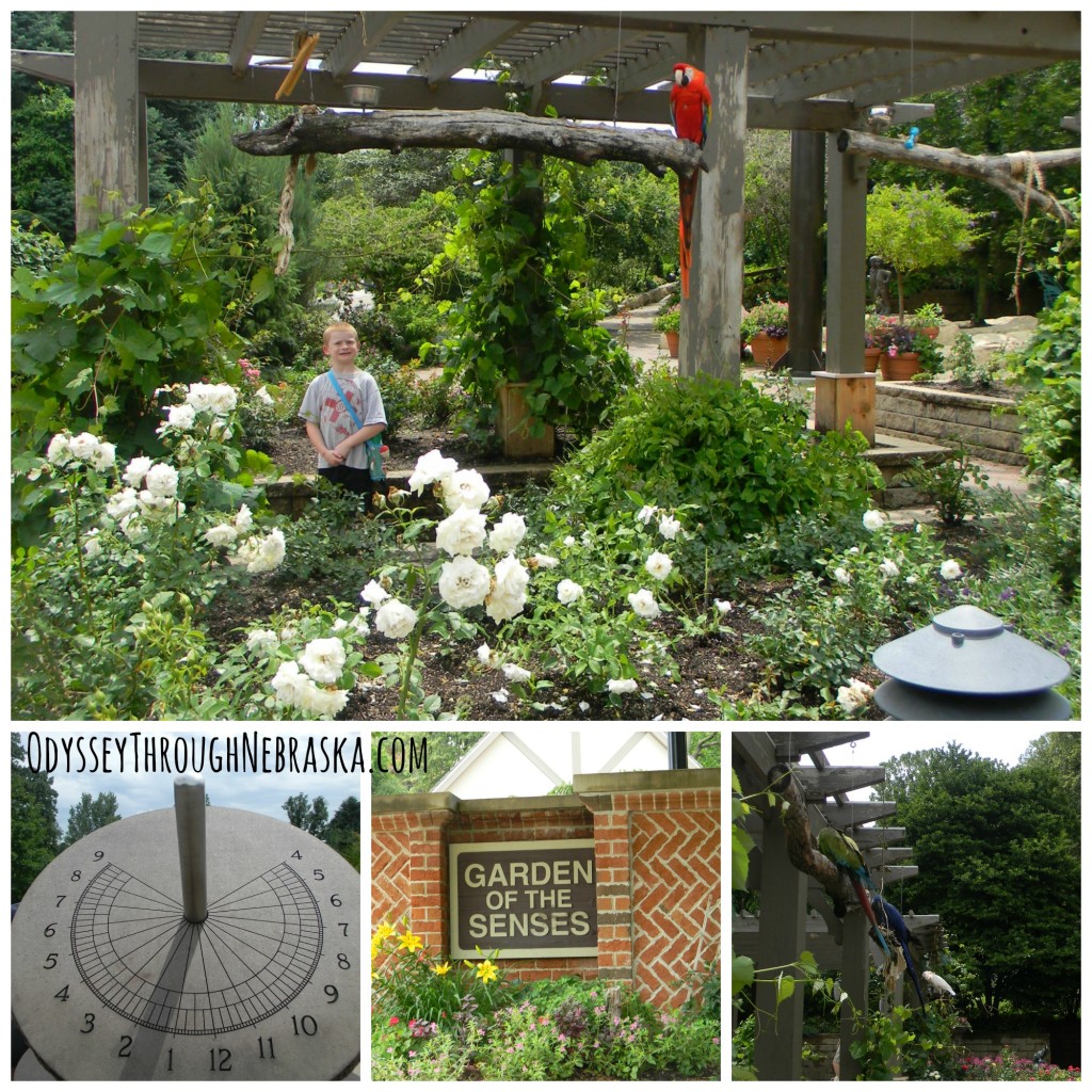 Henry Doorly Zoo Garden of the Senses Collage