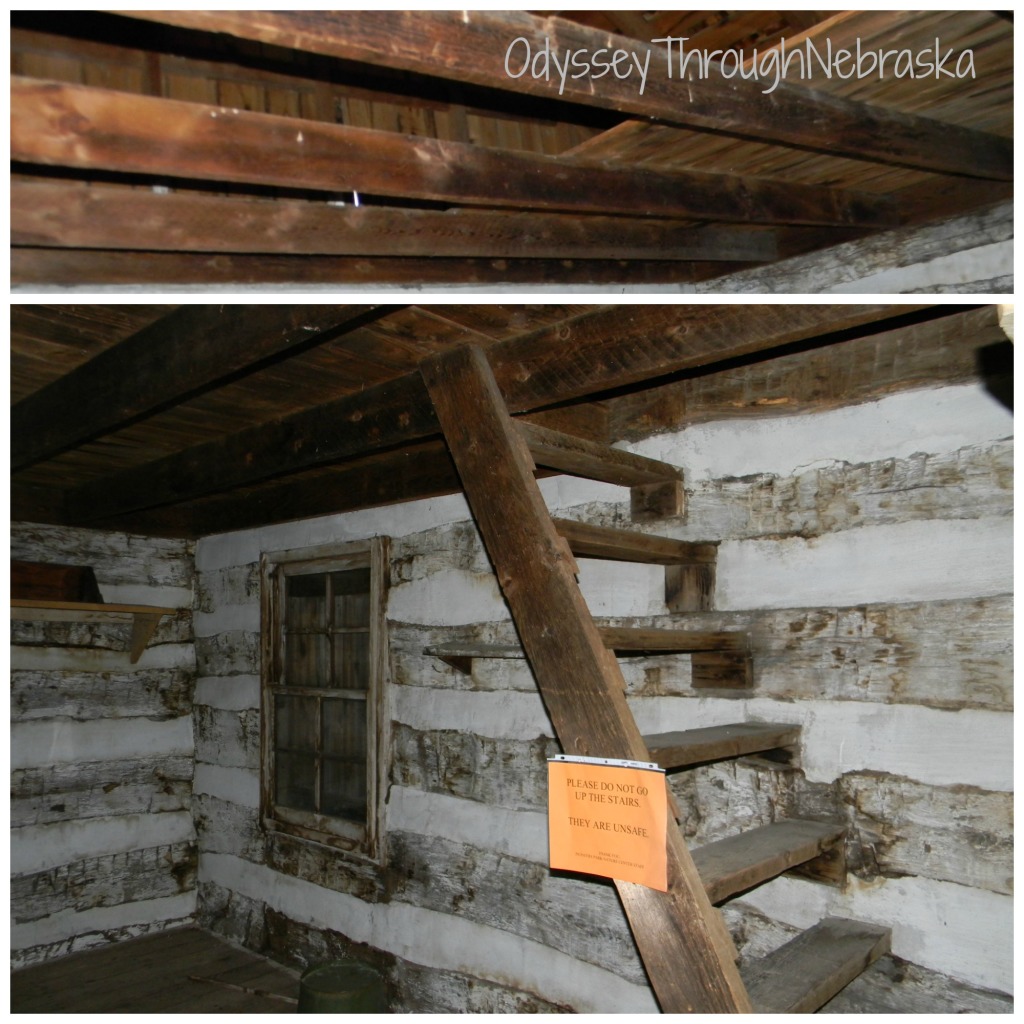 Pioneer Park Hudson Cabin Stairs & Loft