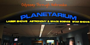 UNL Planetarium Sign