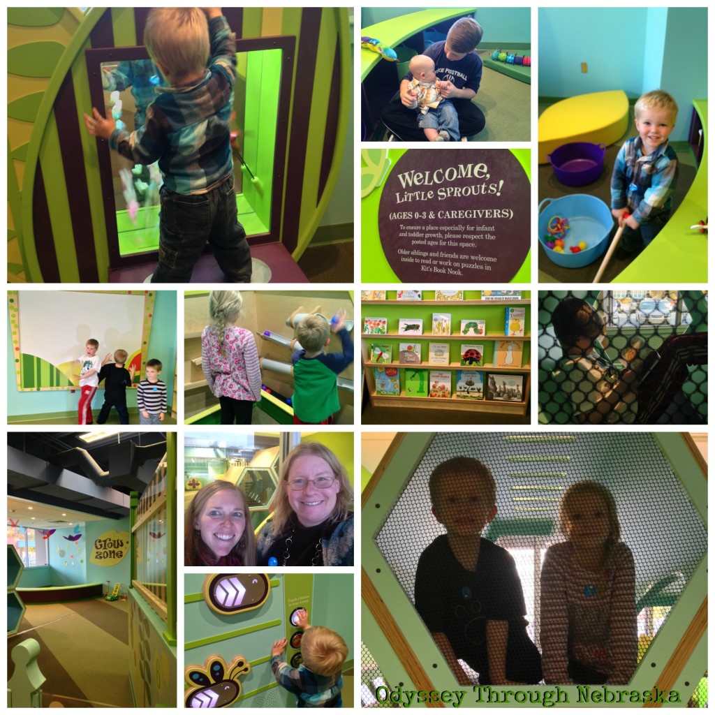 Lincoln Children's Museum Grow Zone Collage