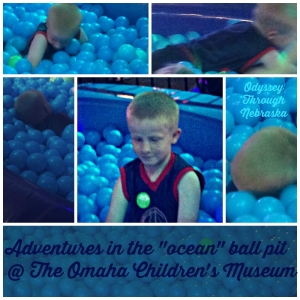 Omaha Children Museum Ocean Ball Pit  Collage