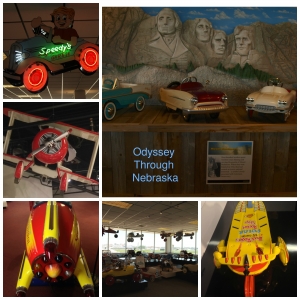 Museum of American Speed Ride Along Toy Collage