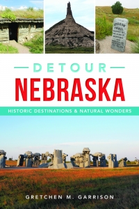 This is the cover of the book Detour Nebraska available on October 30th 2017
