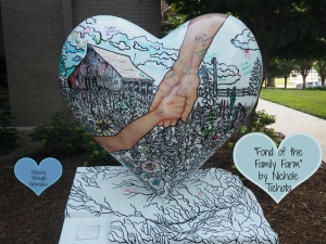 Nebraska by Heart Public Art in honor of the Nebraska sesquicentennial