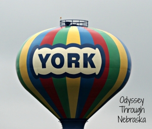 the iconic York Water Tower