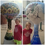 The water tower public art project in York