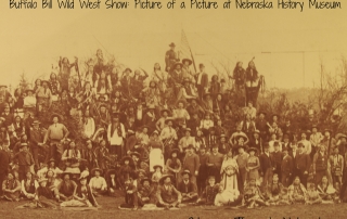 Buffalo Bill's traveling wild west show