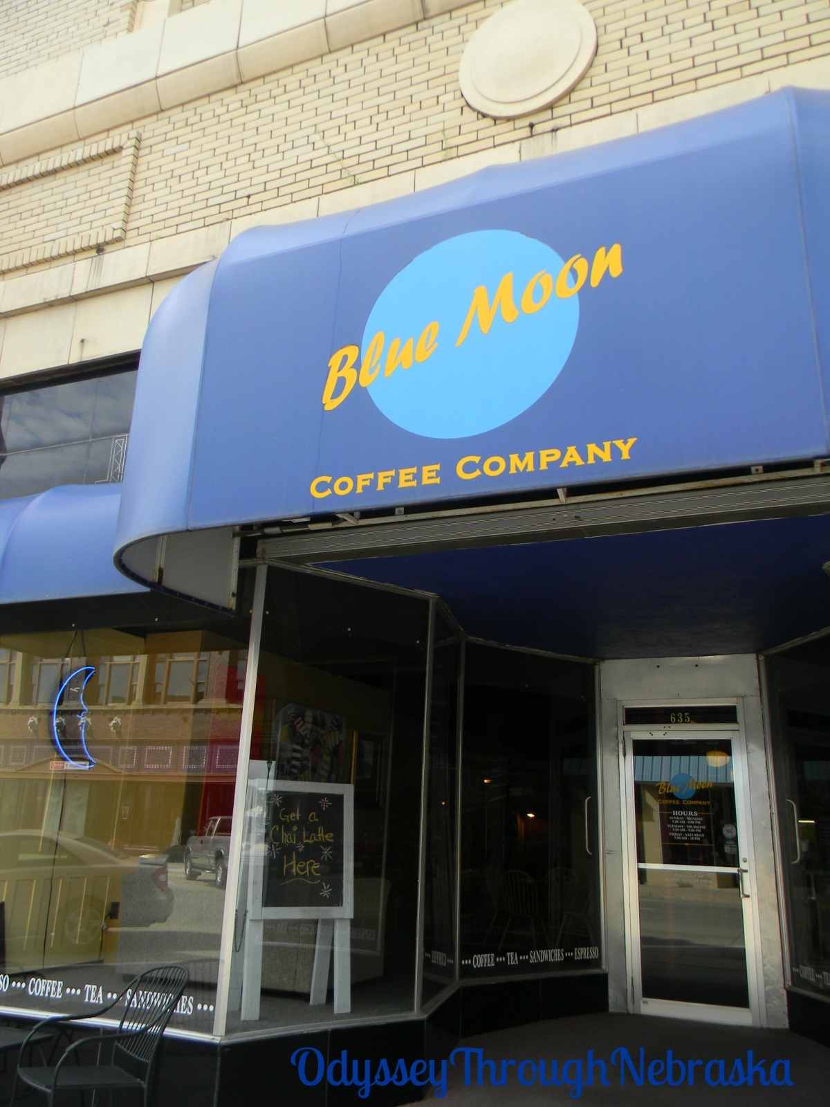 Blue Moon Coffee is a great place to get coffee in Hastings, Nebraska