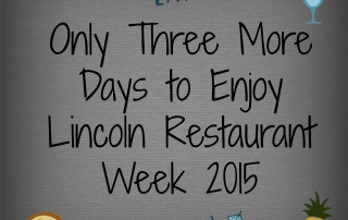 Lincoln Restaurant Week 2015