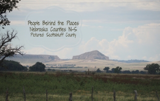 Several Nebraska Counties were named in honor of famous people