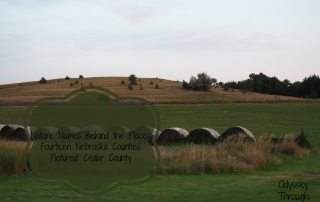 Several Nebraska Counties were named in honor of nature