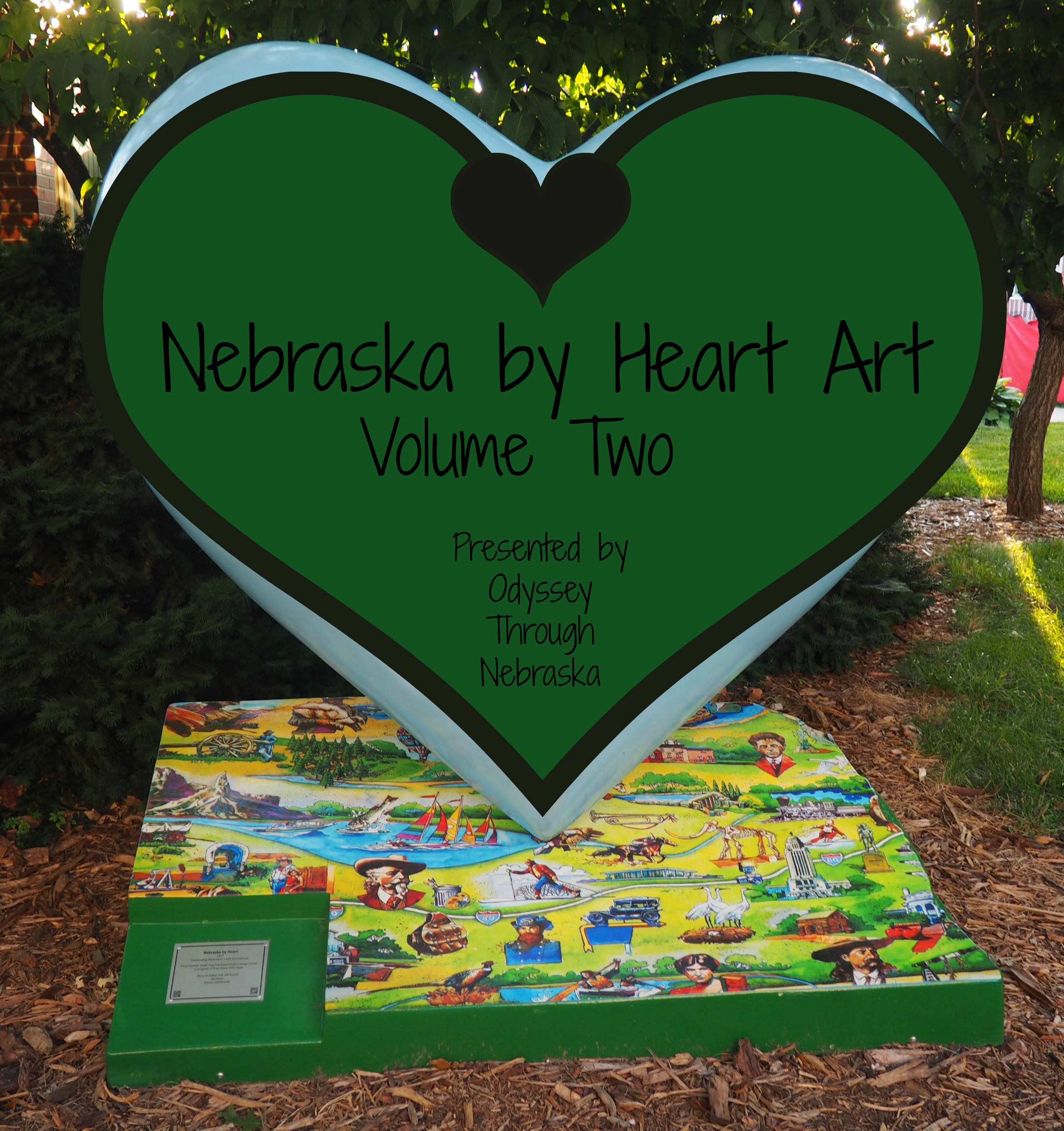Nebraska by Heart Art Volume 2 in honor of the Nebraska sesquicentennial