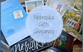 The gifts in this giveaway all represent Nebraska