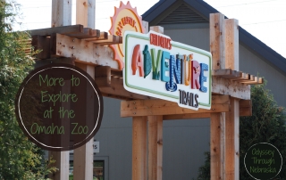 Entrance to the Adventure Trails at the Omaha Henry Doorly Zoo