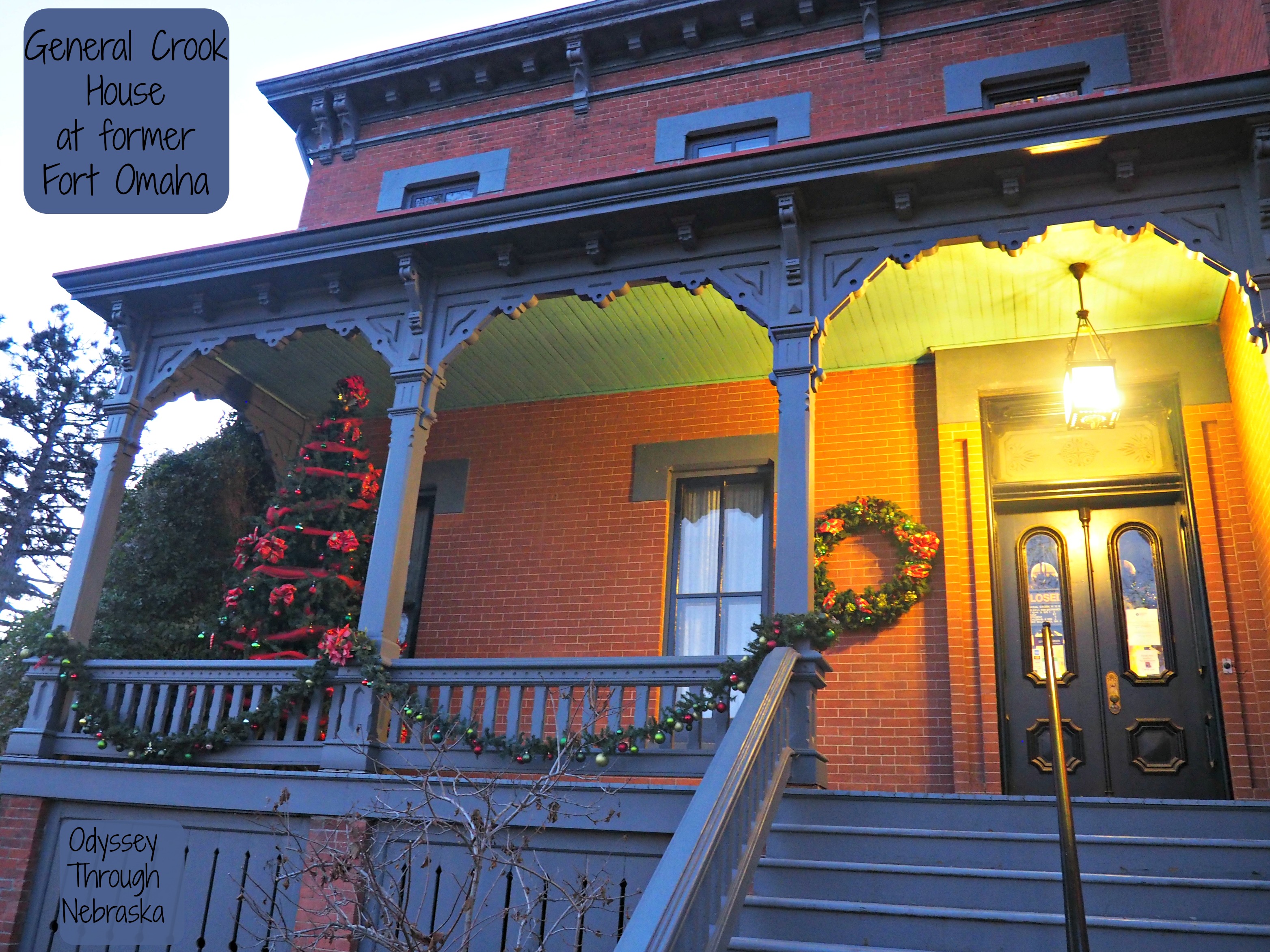 General Crook House Christmas