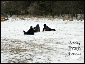 Surviving Nebraska Winters with Sledding