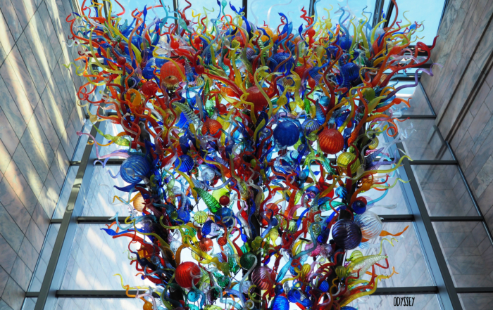 Dale Chihuly Sculpture at the Joslyn Museum in Omaha