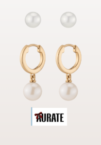 the girl with the pearl Aurate earrings